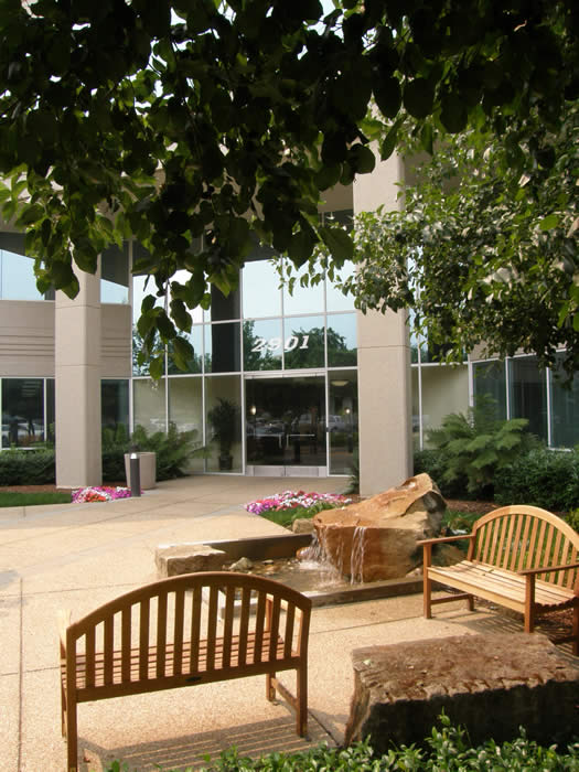 Landscaped Courtyard